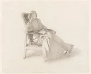 Portret van Elizabeth Siddal